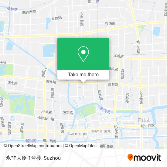 永非大厦-1号楼 map