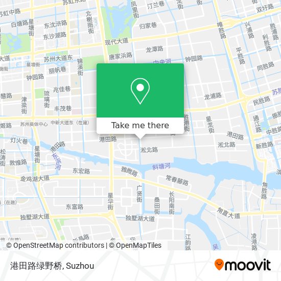 港田路绿野桥 map