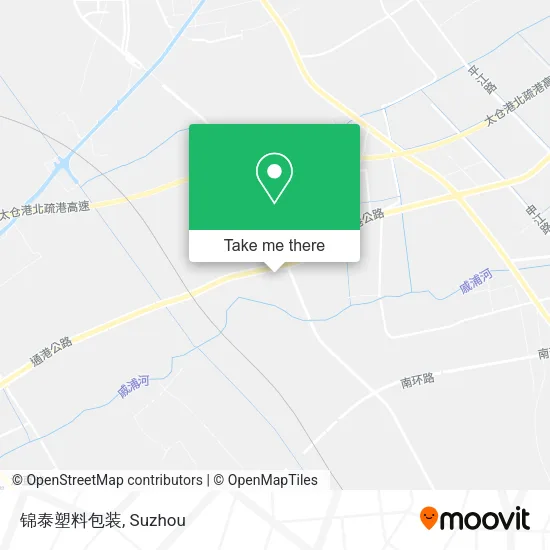 锦泰塑料包装 map