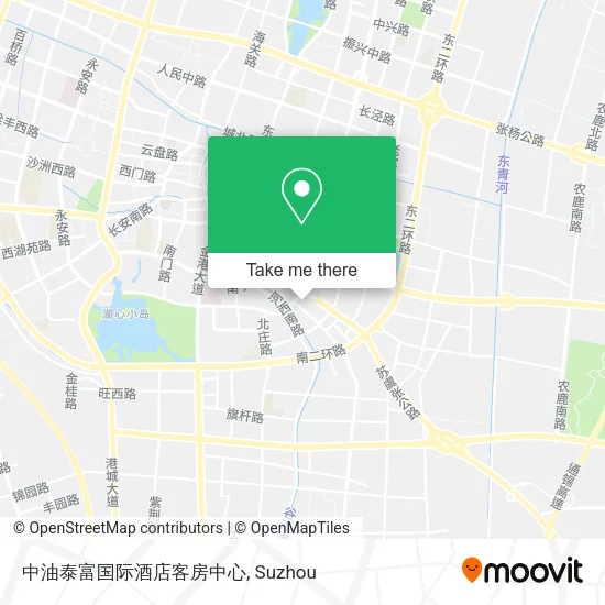 中油泰富国际酒店客房中心 map