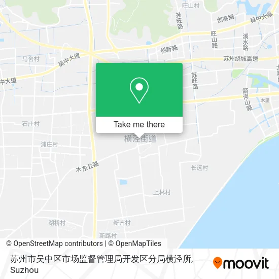 苏州市吴中区市场监督管理局开发区分局横泾所 map