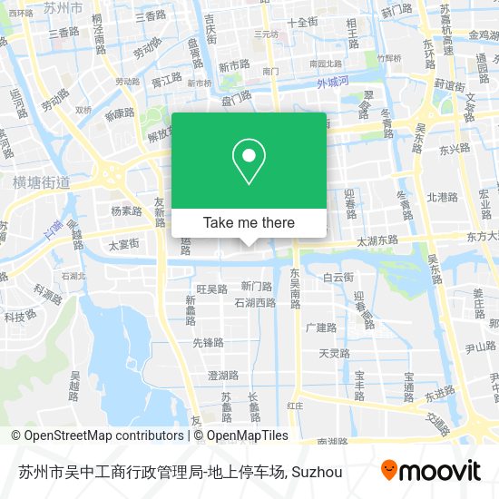苏州市吴中工商行政管理局-地上停车场 map