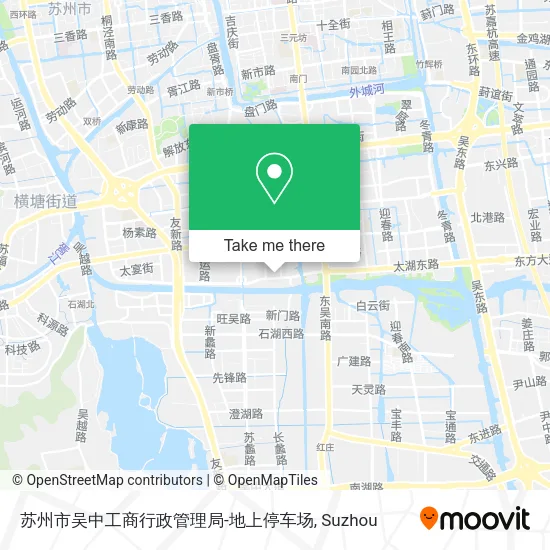 苏州市吴中工商行政管理局-地上停车场 map