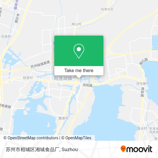 苏州市相城区湘城食品厂 map