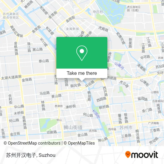 苏州开汉电子 map