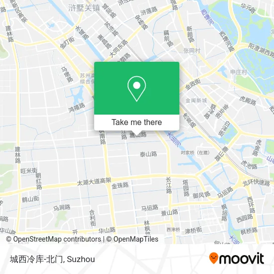 城西冷库-北门 map