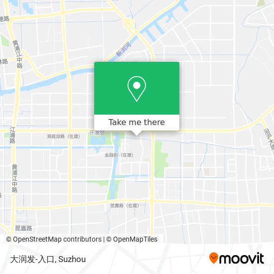 大润发-入口 map