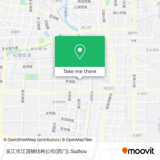 吴江市江茂钢结构公司(西门) map