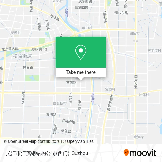 吴江市江茂钢结构公司(西门) map