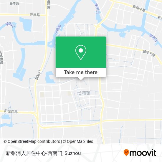 新张浦人居住中心-西南门 map