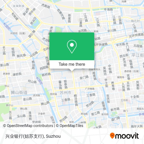 兴业银行(姑苏支行) map