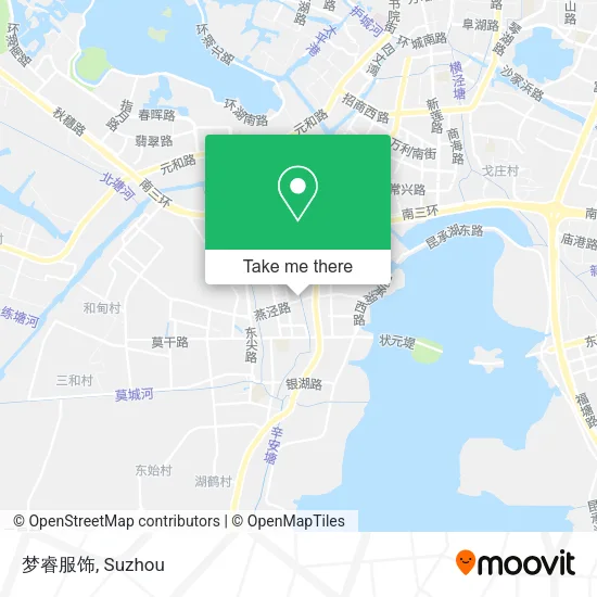 梦睿服饰 map