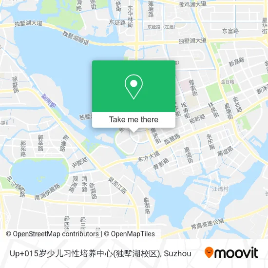 Up+015岁少儿习性培养中心(独墅湖校区) map