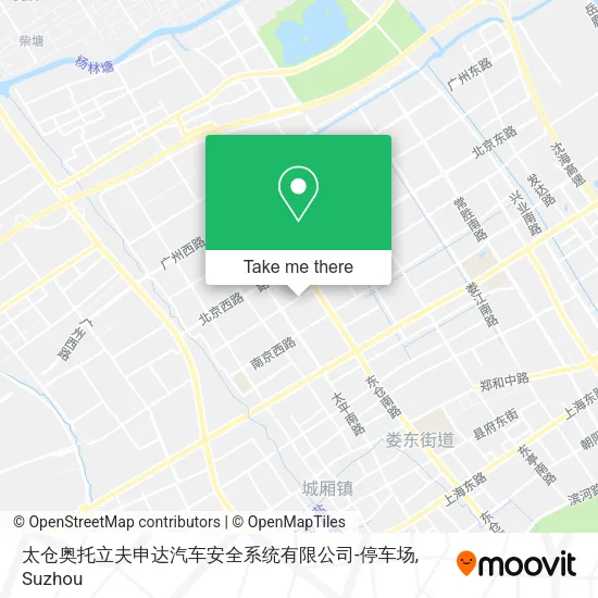 太仓奥托立夫申达汽车安全系统有限公司-停车场 map