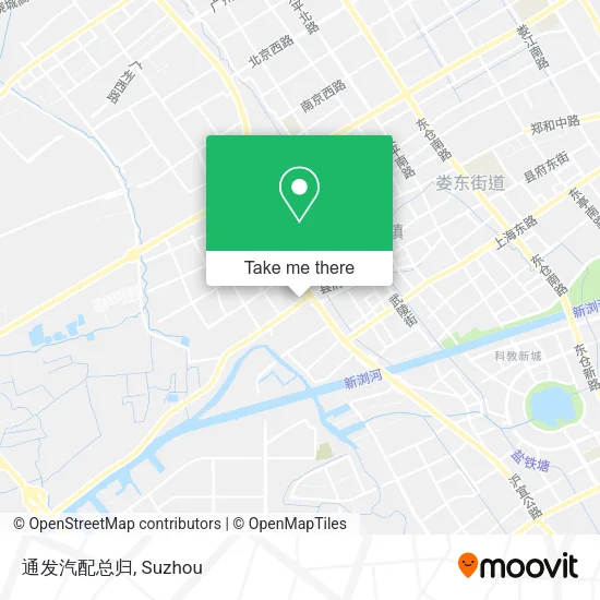 通发汽配总归 map