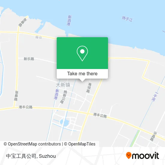中宝工具公司 map