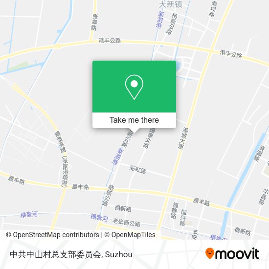 中共中山村总支部委员会 map