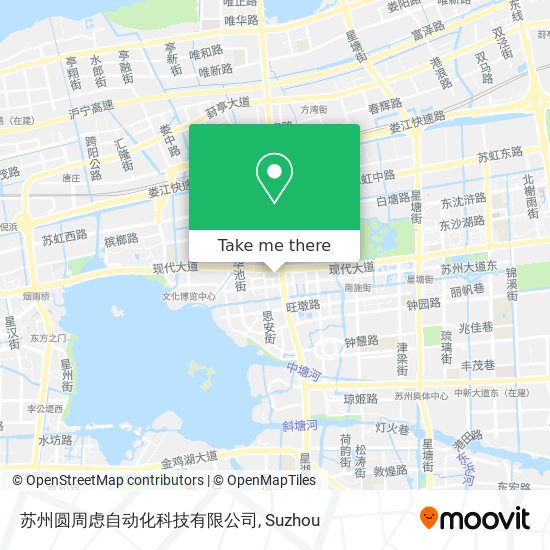 苏州圆周虑自动化科技有限公司 map