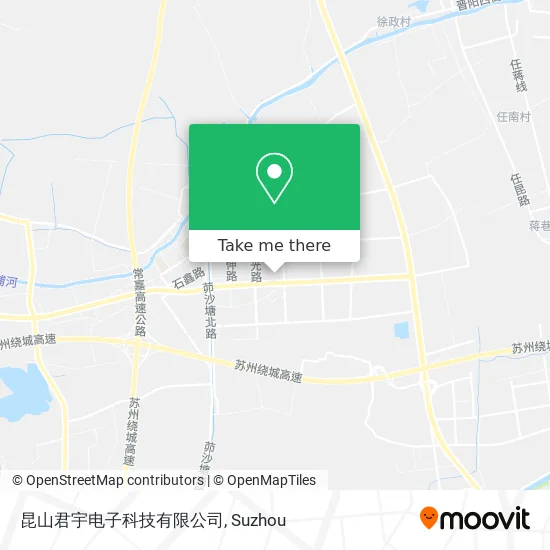 昆山君宇电子科技有限公司 map