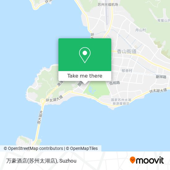 万豪酒店(苏州太湖店) map