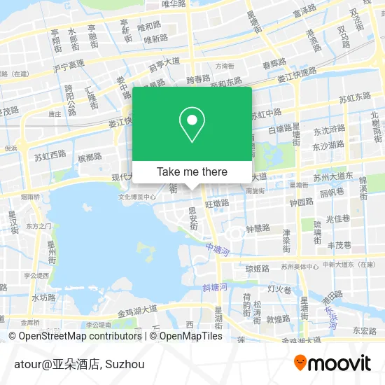 atour@亚朵酒店 map