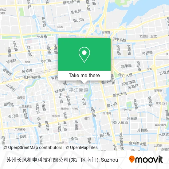 苏州长风机电科技有限公司(东厂区南门) map