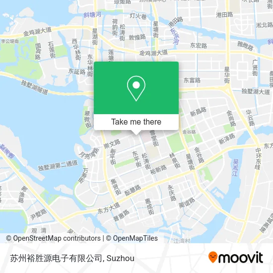 苏州裕胜源电子有限公司 map