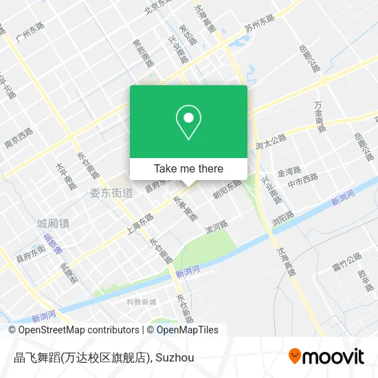 晶飞舞蹈(万达校区旗舰店) map
