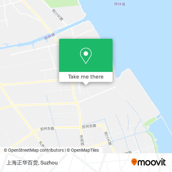 上海正华百货 map
