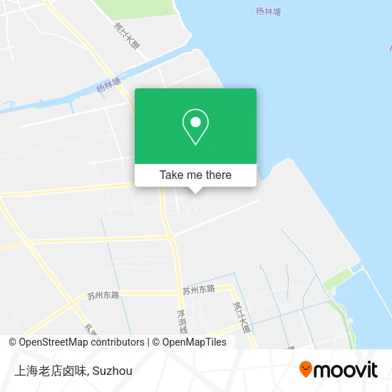 上海老店卤味 map