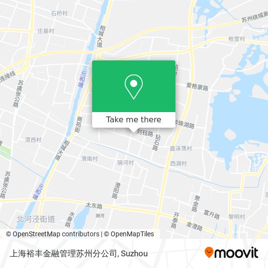 上海裕丰金融管理苏州分公司 map