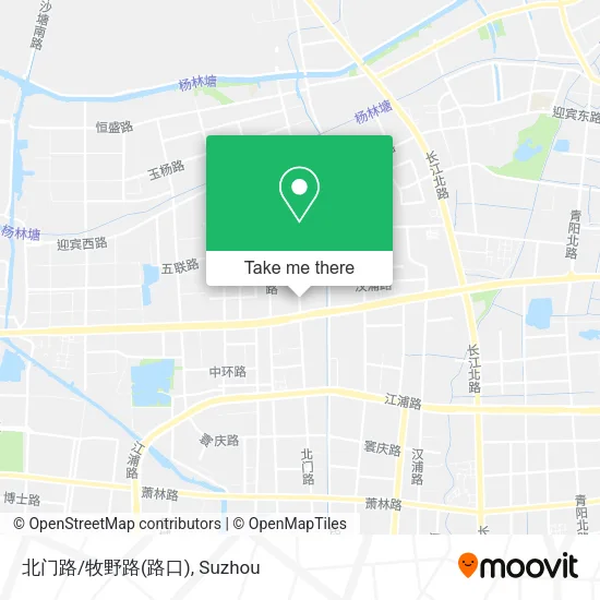 北门路/牧野路(路口) map