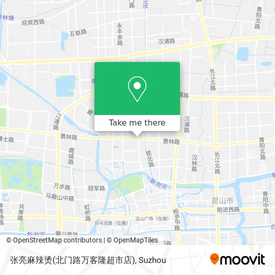 张亮麻辣烫(北门路万客隆超市店) map