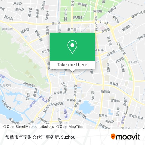 常熟市华宁财会代理事务所 map