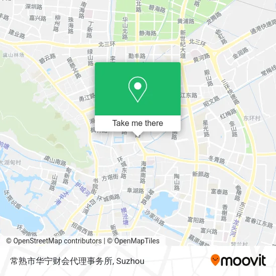 常熟市华宁财会代理事务所 map