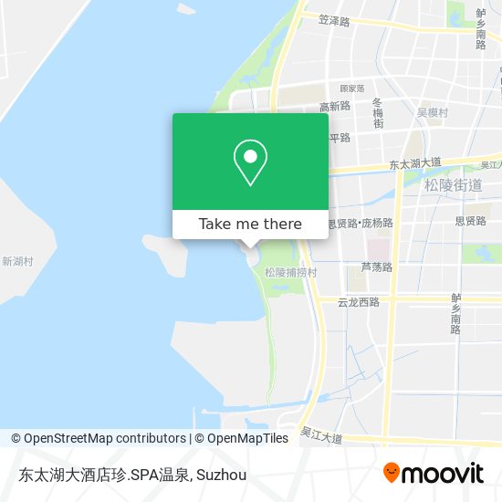 东太湖大酒店珍.SPA温泉 map