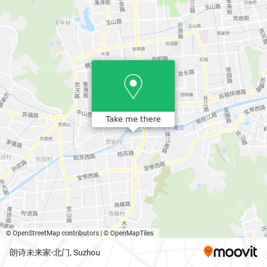 朗诗未来家-北门 map