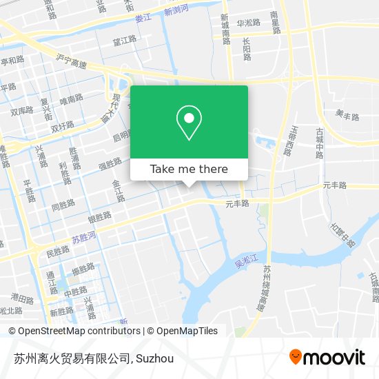 苏州离火贸易有限公司 map