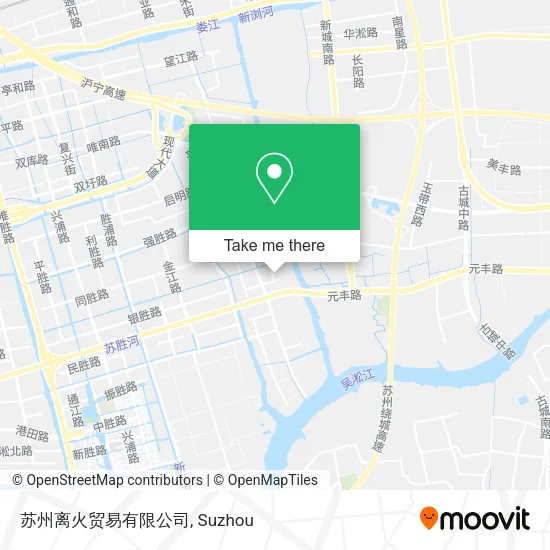苏州离火贸易有限公司 map