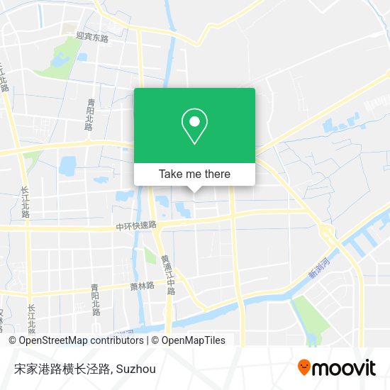 宋家港路横长泾路 map