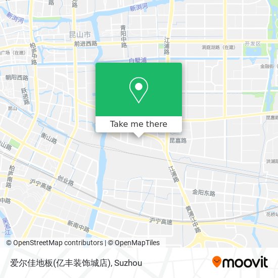 爱尔佳地板(亿丰装饰城店) map