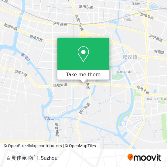 百灵佳苑-南门 map