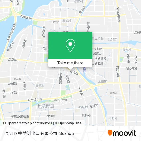 吴江区中皓进出口有限公司 map