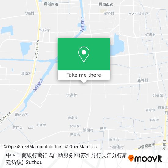 中国工商银行离行式自助服务区(苏州分行吴江分行豪建纺织) map