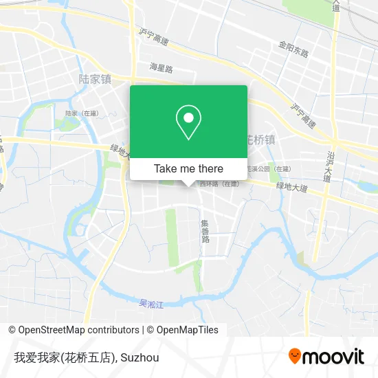 我爱我家(花桥五店) map
