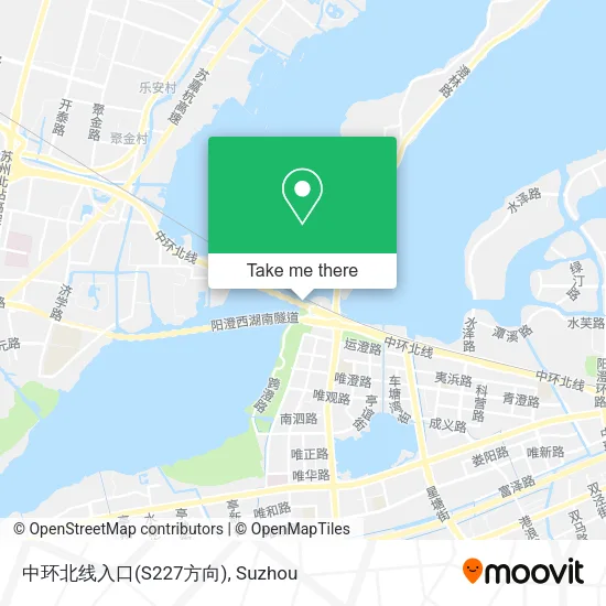 中环北线入口(S227方向) map