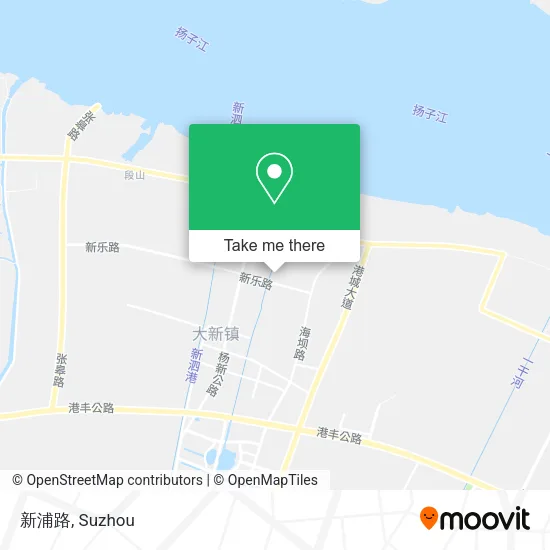 新浦路 map