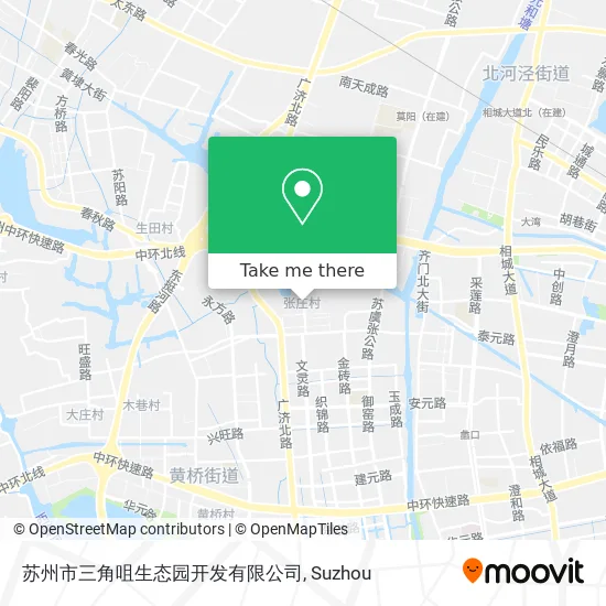 苏州市三角咀生态园开发有限公司 map
