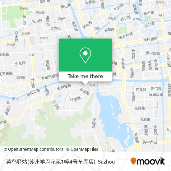 菜鸟驿站(苏州学府花苑1幢4号车库店) map