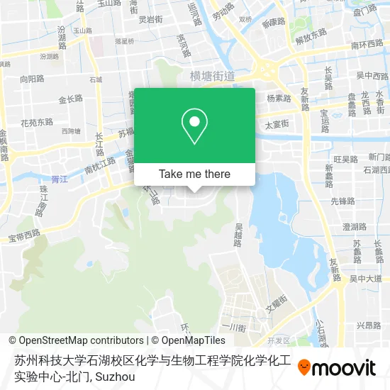 苏州科技大学石湖校区化学与生物工程学院化学化工实验中心-北门 map